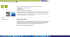 Desktop Screenshot of ms2-engineering.de
